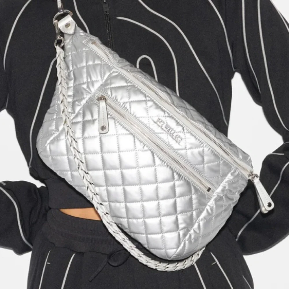 Mz Wallace
Silver Crosby Crossbody Sling Bag - Picture 1 of 3